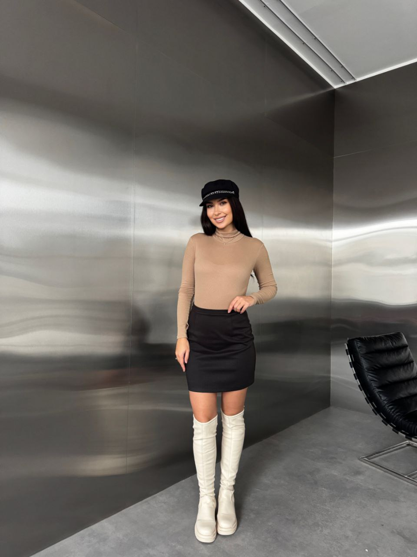Юбки Uaclothes модель like16369-chernj Фото