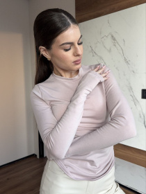 Худи и свитшоты Uaclothes модель like16279-pudrovj Фото