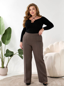 Брюки Uaclothes модель like16197-kofejnij Фото