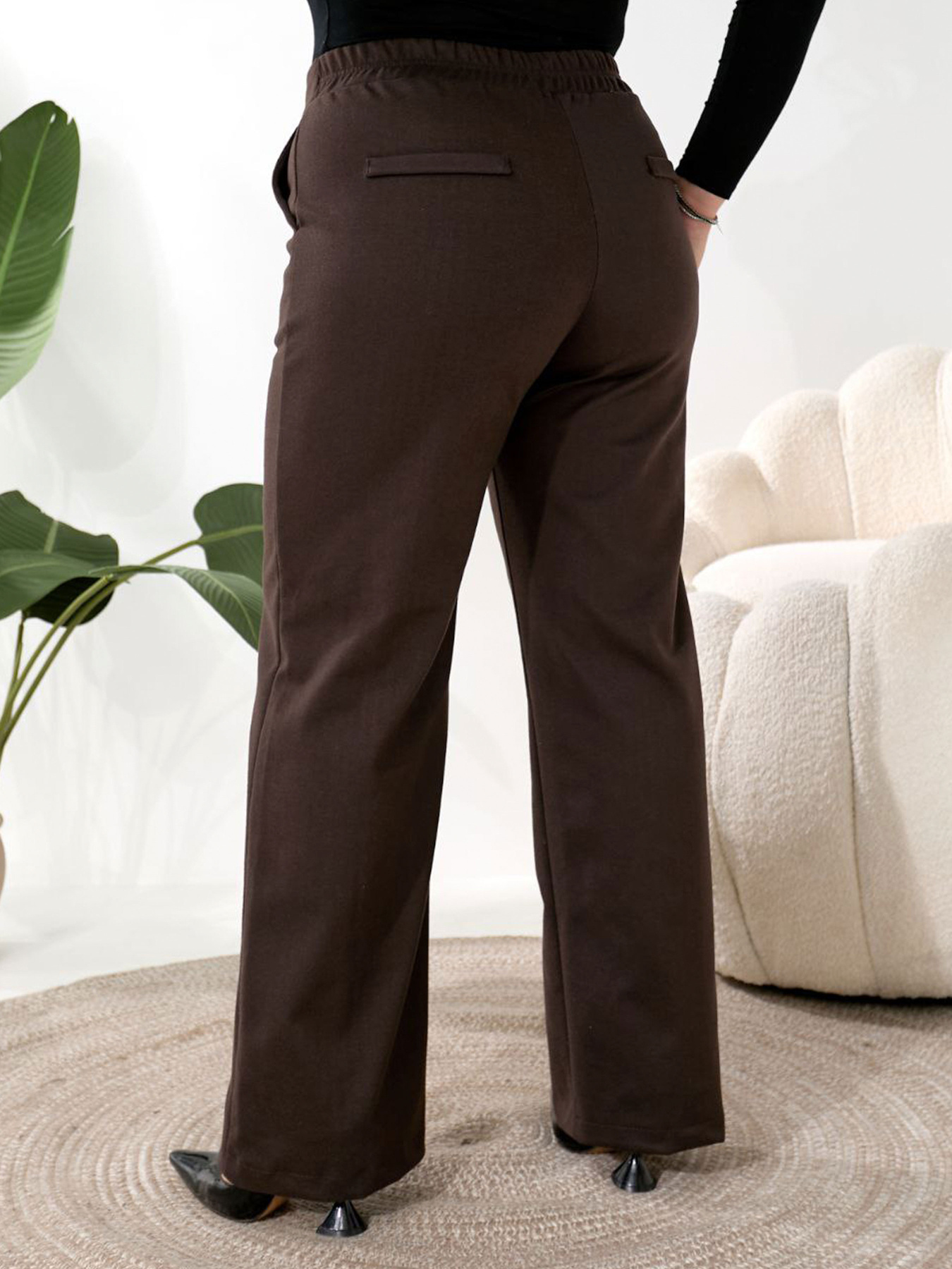 Брюки Uaclothes модель like16197-korichnevj Фото