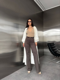 Брюки Uaclothes модель like16196-kofejnij Фото