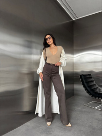 Брюки Uaclothes модель like16196-kofejnij Фото