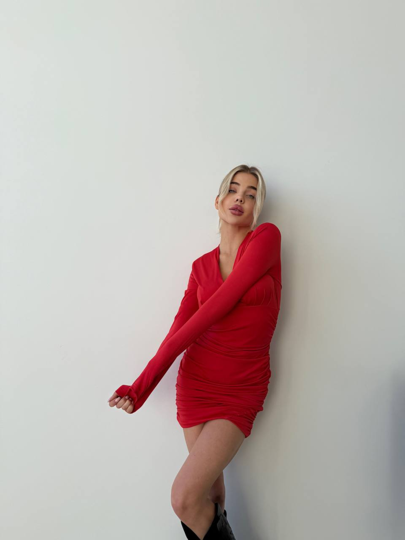 Платья Uaclothes модель like16158-krasnj Фото