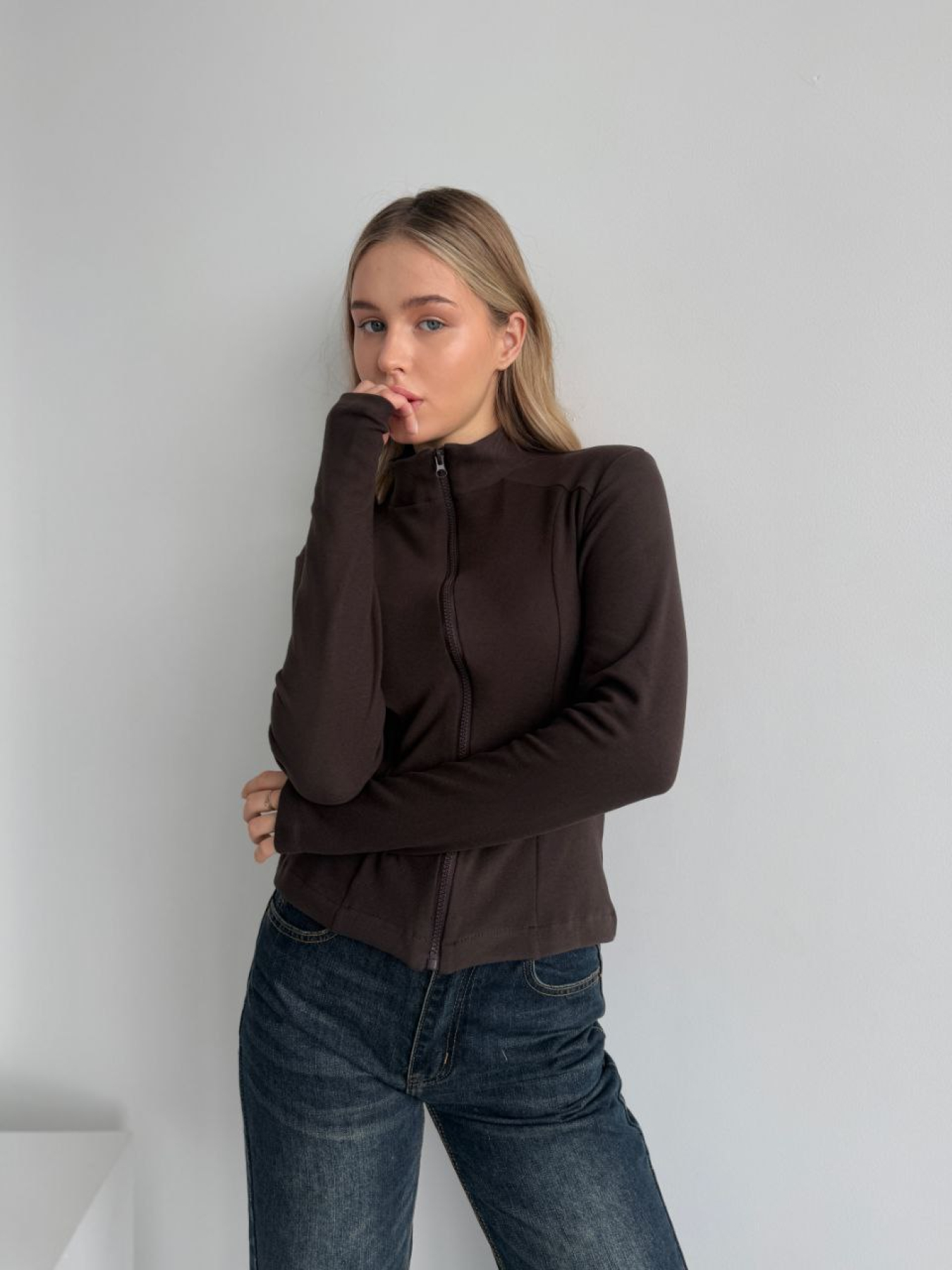 Худи и свитшоты Uaclothes модель like16011-korichnevj Фото