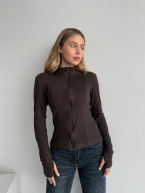 Худи и свитшоты Uaclothes модель like16011-korichnevj Фото