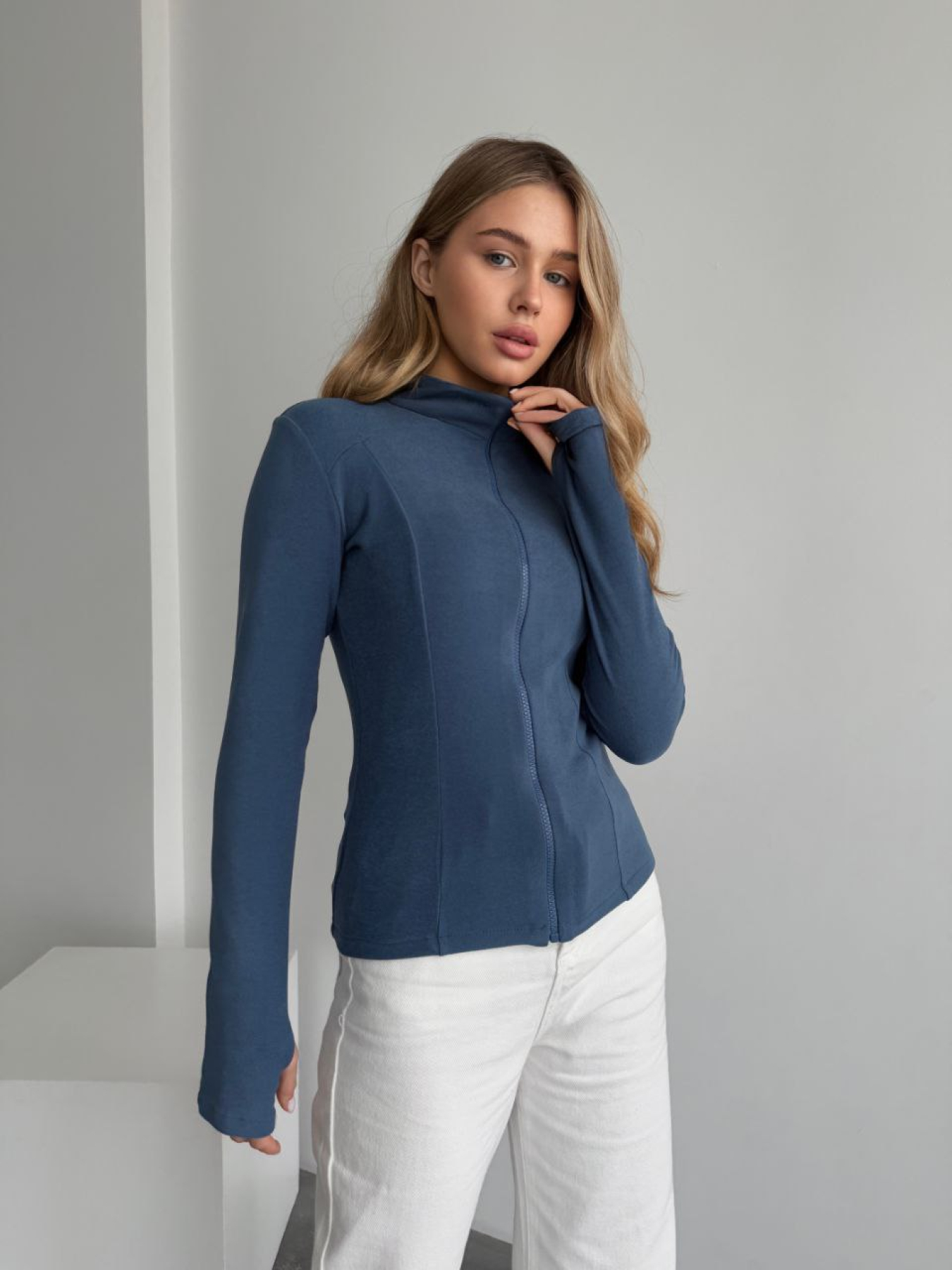 Худи и свитшоты Uaclothes модель like16011-sinij Фото