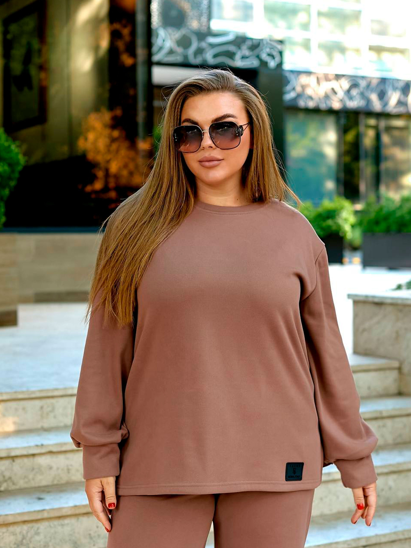 Повсякденний костюм Uaclothes модель like15993-kofejnij Повсякденний костюм Uaclothes модель like15993-kofejnij Фото