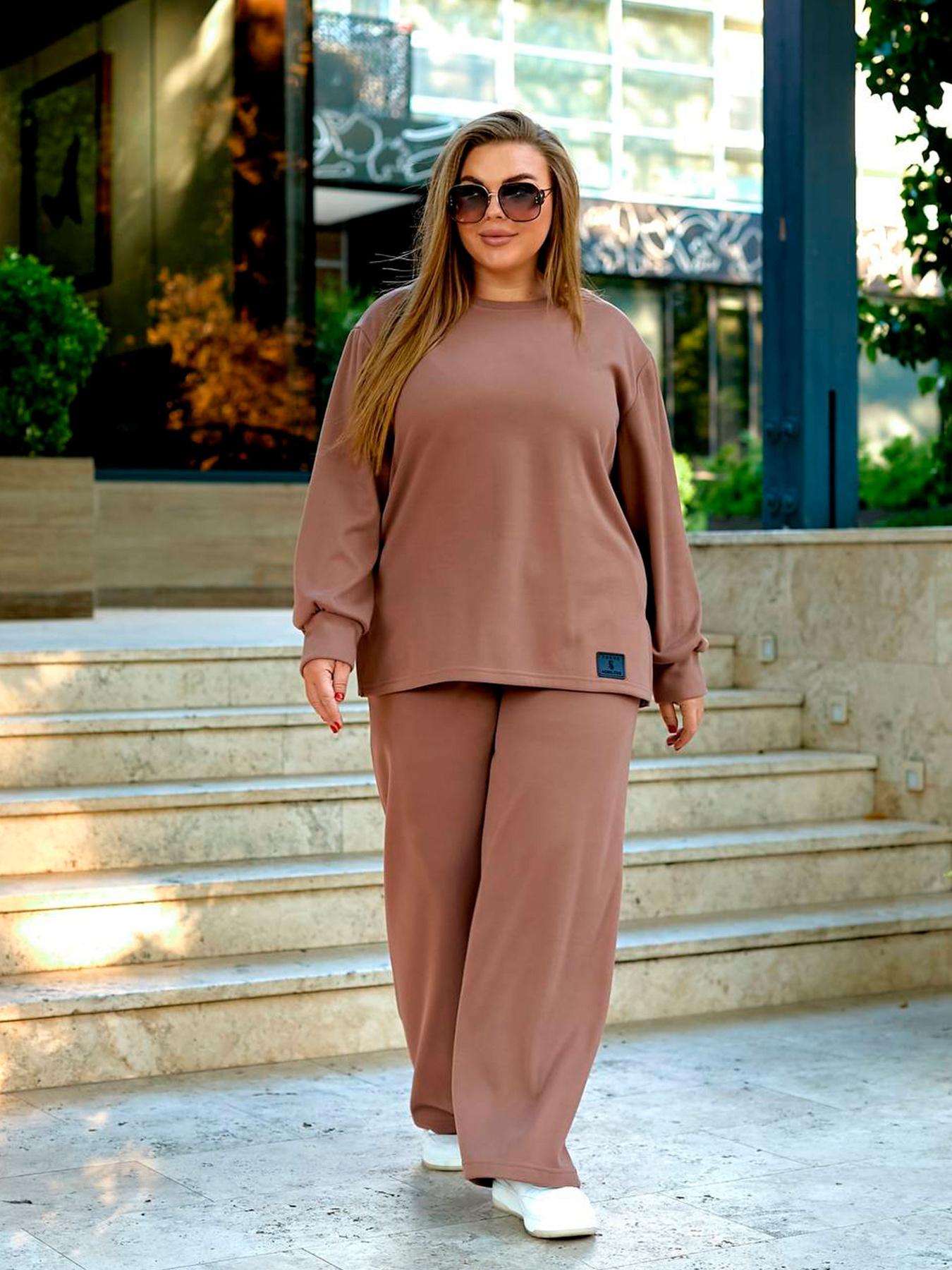 Повсякденний костюм Uaclothes модель like15993-kofejnij Повсякденний костюм Uaclothes модель like15993-kofejnij Фото