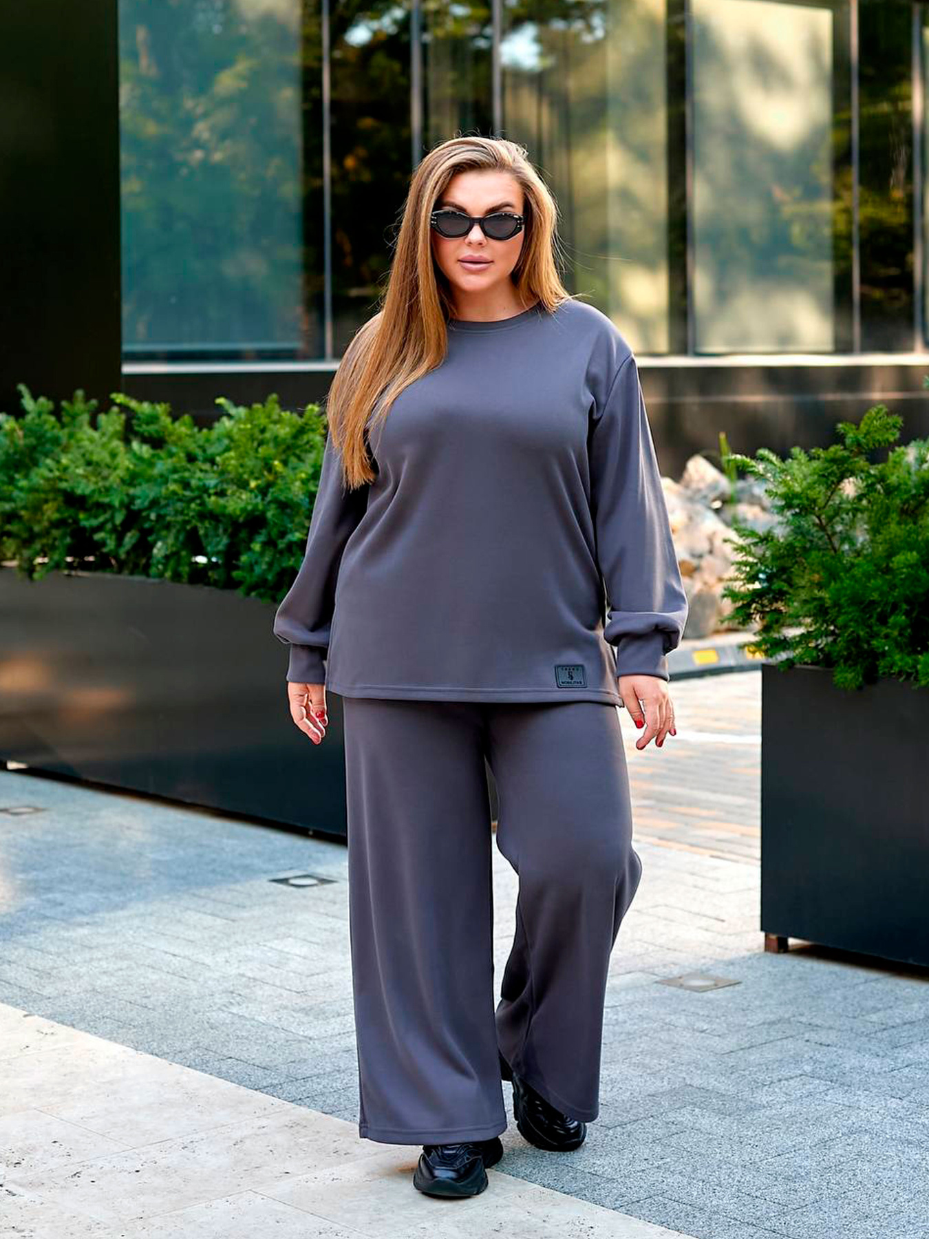 Повсякденний костюм Uaclothes модель like15993-grafitovj Фото