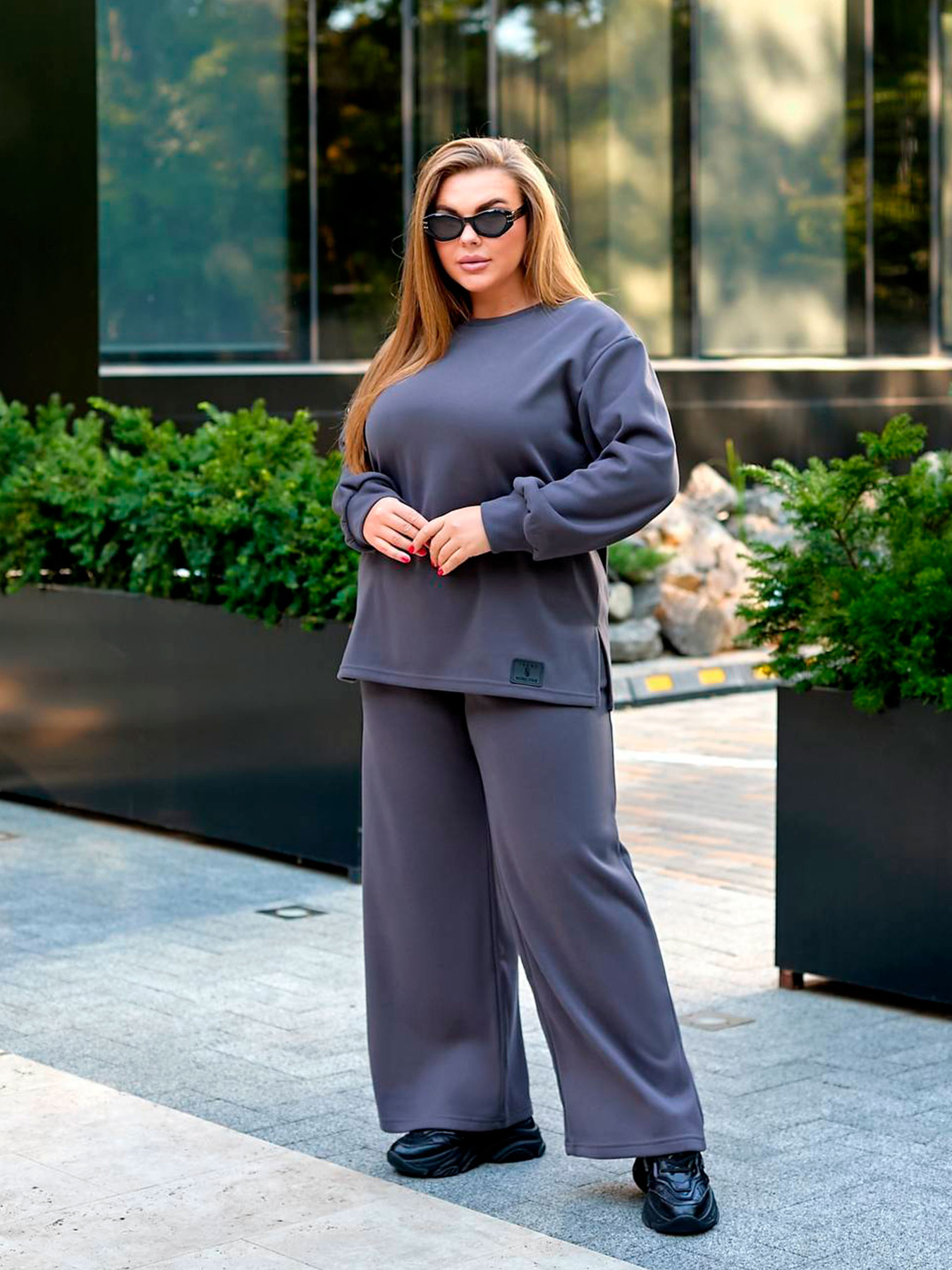 Повсякденний костюм Uaclothes модель like15993-grafitovj Фото