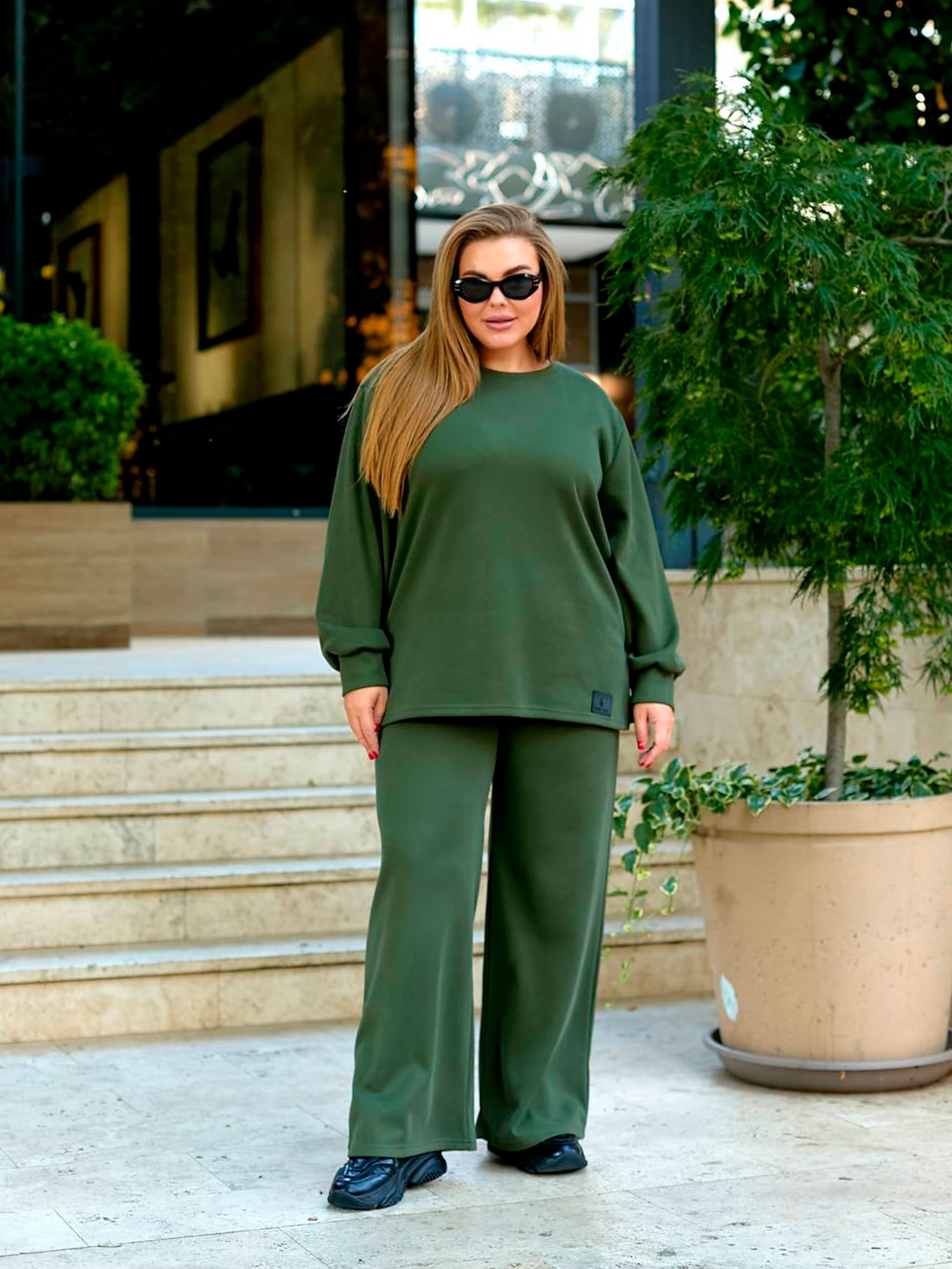 Повсякденний костюм Uaclothes модель like15993-haki Повсякденний костюм Uaclothes модель like15993-haki Фото