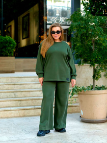 Повсякденний костюм Uaclothes модель like15993-haki Повсякденний костюм Uaclothes модель like15993-haki Фото