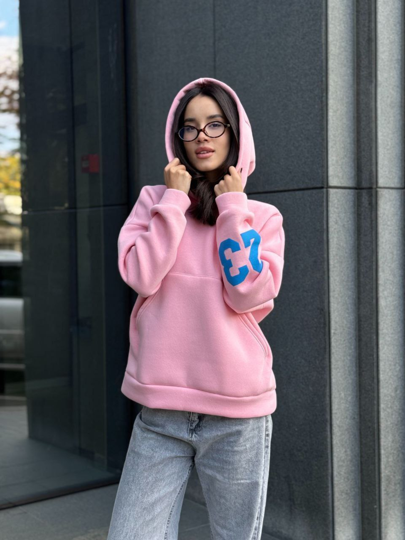 Жіноче спортивне худі на флісі, Рожевий Uaclothes (like15923) модель like15923-rozovj Жіноче спортивне худі на флісі, Рожевий Uaclothes (like15923) модель like15923-rozovj Фото