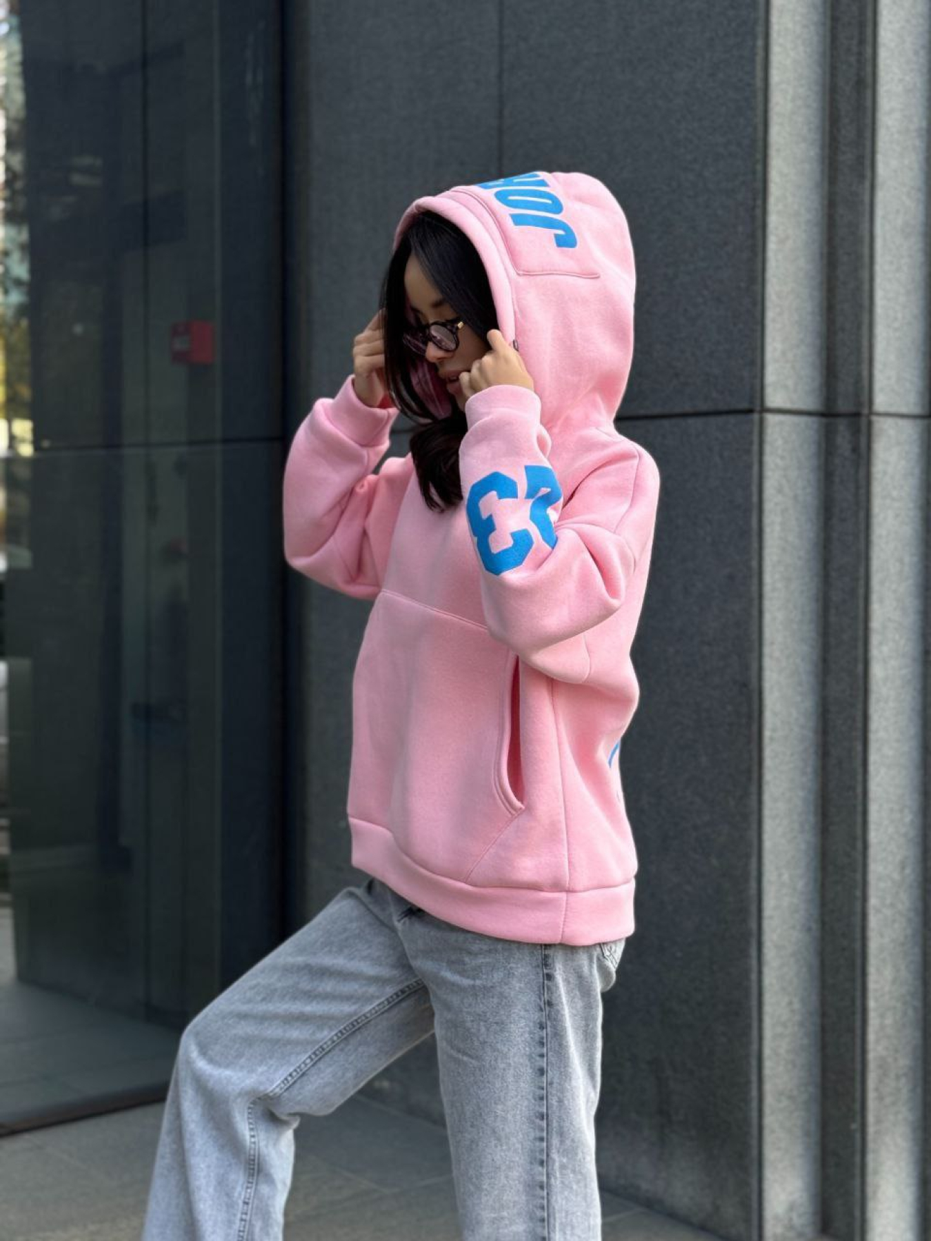 Жіноче спортивне худі на флісі, Рожевий Uaclothes (like15923) модель like15923-rozovj Жіноче спортивне худі на флісі, Рожевий Uaclothes (like15923) модель like15923-rozovj Фото