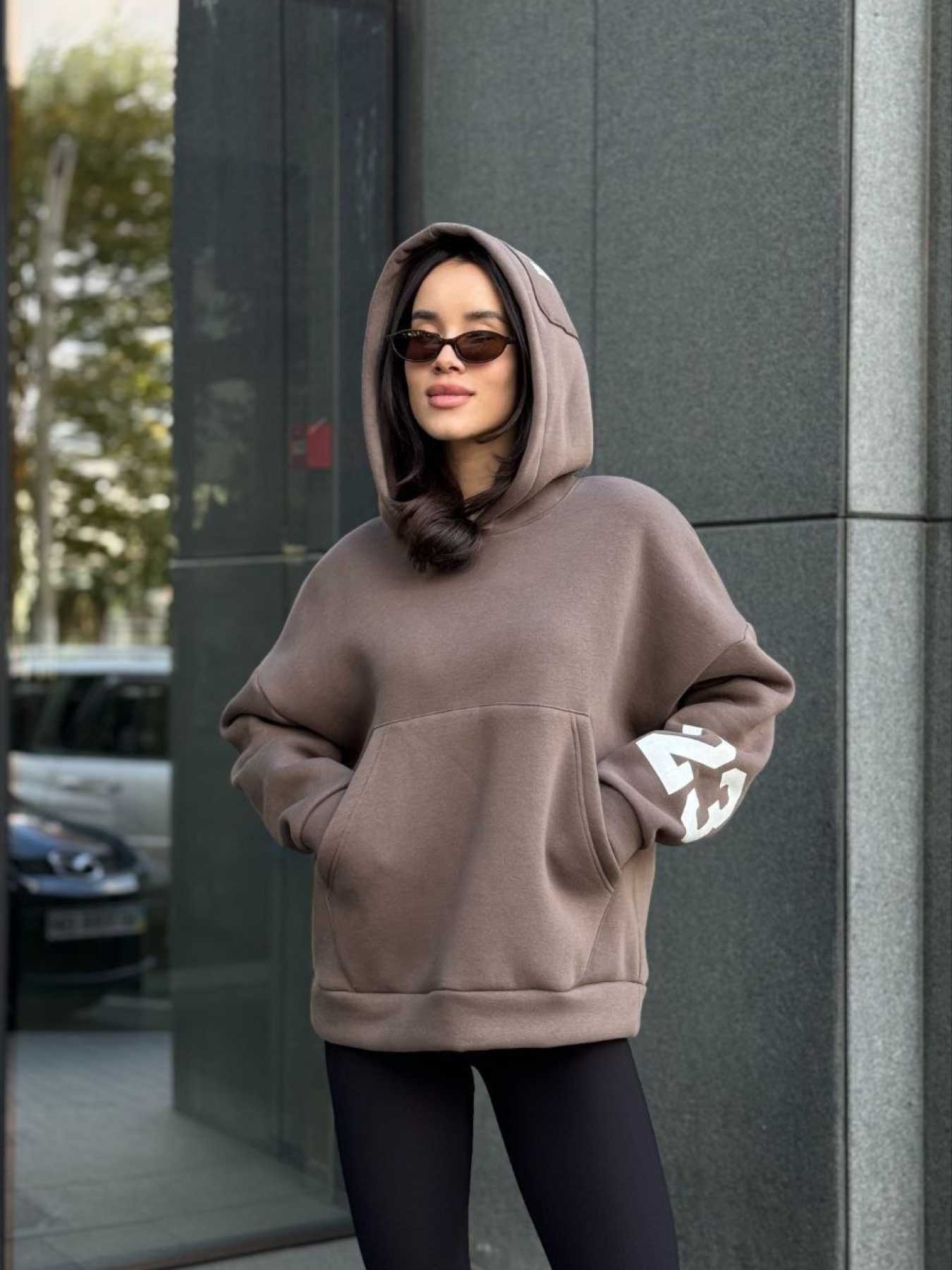 Жіноче спортивне худі на флісі, Капучино Uaclothes (like15923) модель like15923-kofejnij Жіноче спортивне худі на флісі, Капучино Uaclothes (like15923) модель like15923-kofejnij Фото