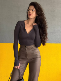 Лонгслів Uaclothes модель like15870-grafitovj Фото