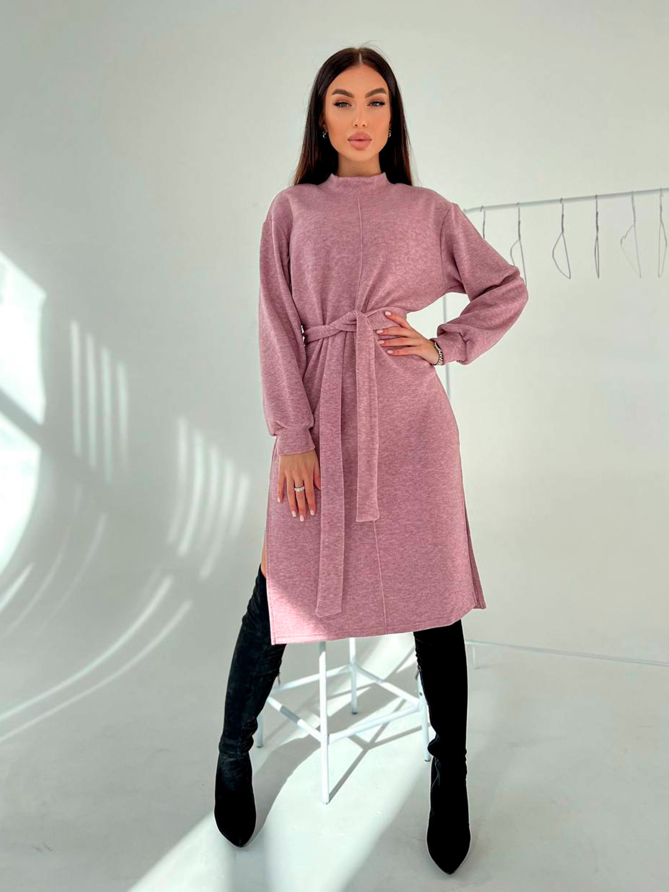 Платья Uaclothes модель like15862-pudrovj Фото