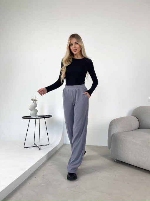 Жіночі штани із ангори з кишенями, Графітовий Uaclothes (like15822) модель like15822-grafitovj Фото