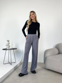 Жіночі штани із ангори з кишенями, Графітовий Uaclothes (like15822) модель like15822-grafitovj Фото