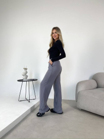Жіночі штани із ангори з кишенями, Графітовий Uaclothes (like15822) модель like15822-grafitovj Фото