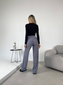 Жіночі штани із ангори з кишенями, Графітовий Uaclothes (like15822) модель like15822-grafitovj Фото