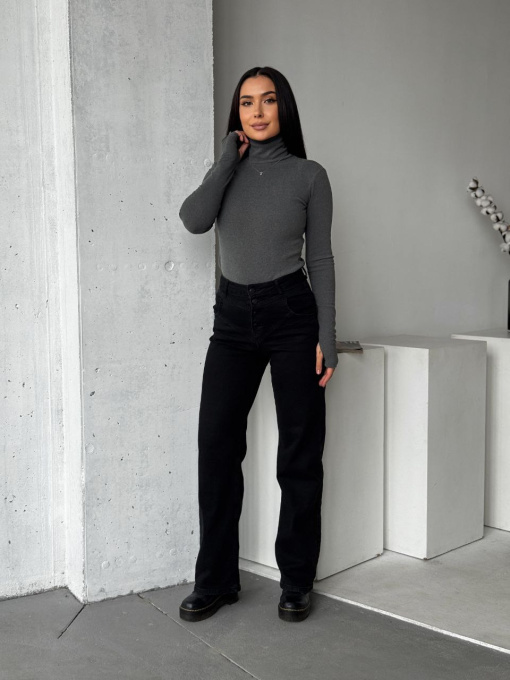 Жіночий трикотажний термогольф, Графітовий Uaclothes (like15805) модель like15805-grafitovj Фото