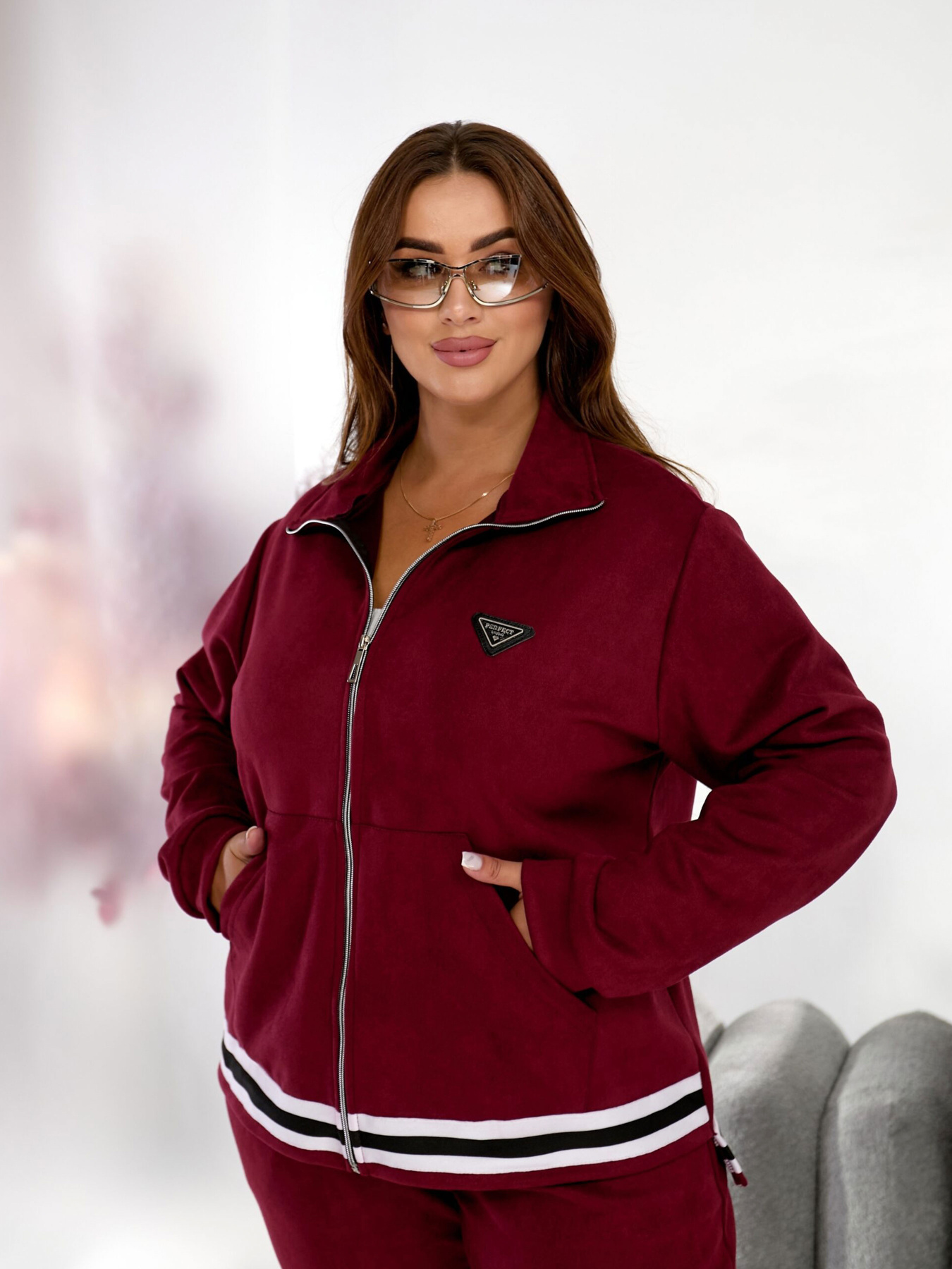 Костюмы Uaclothes модель like15799-bordovj Фото