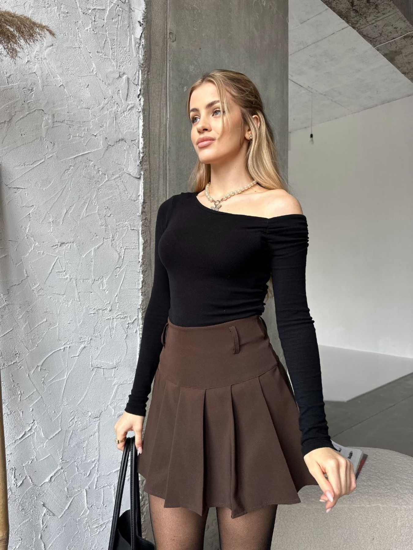 Юбки Uaclothes модель like15778-korichnevj Фото