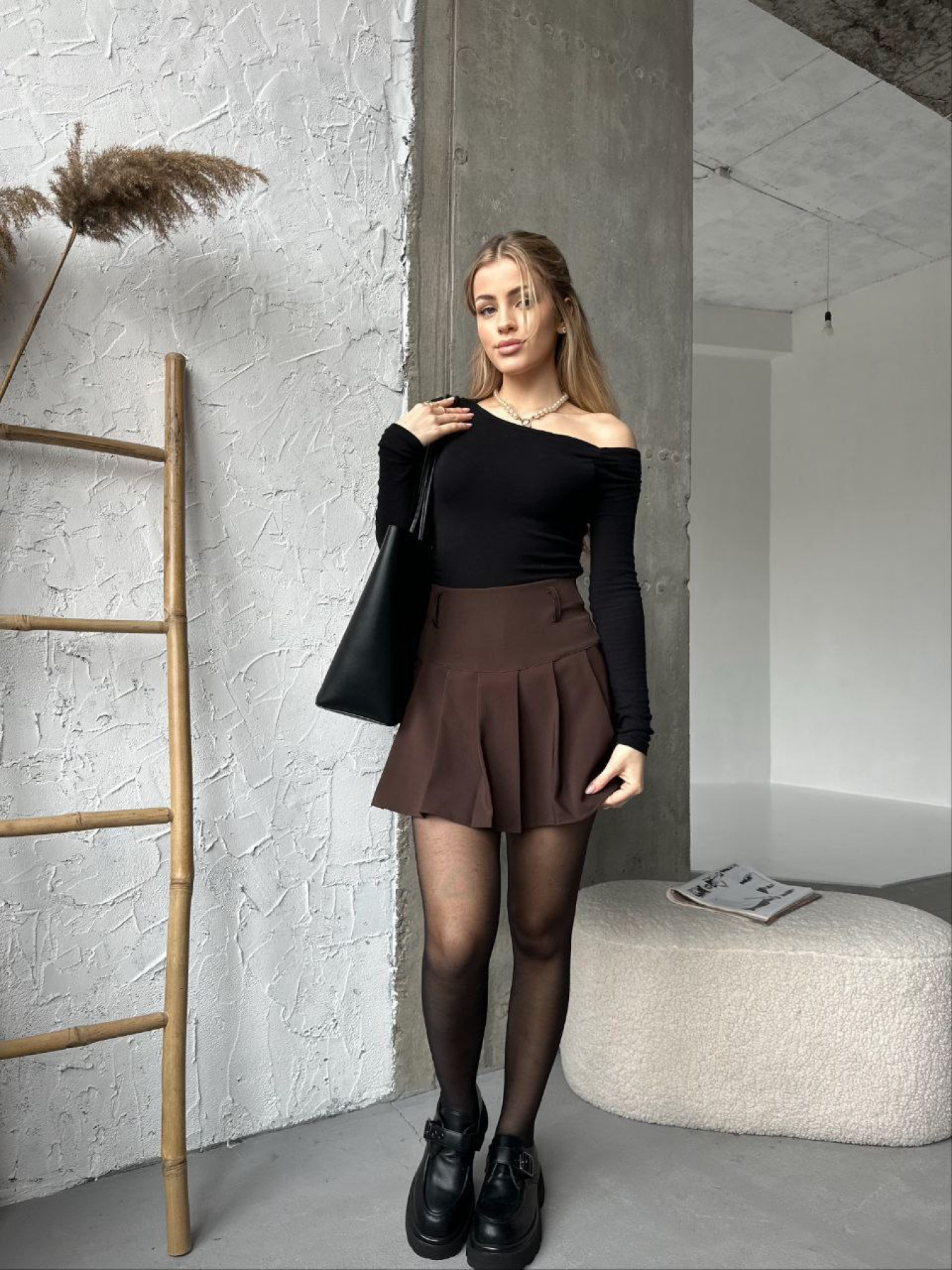 Юбки Uaclothes модель like15778-korichnevj Фото