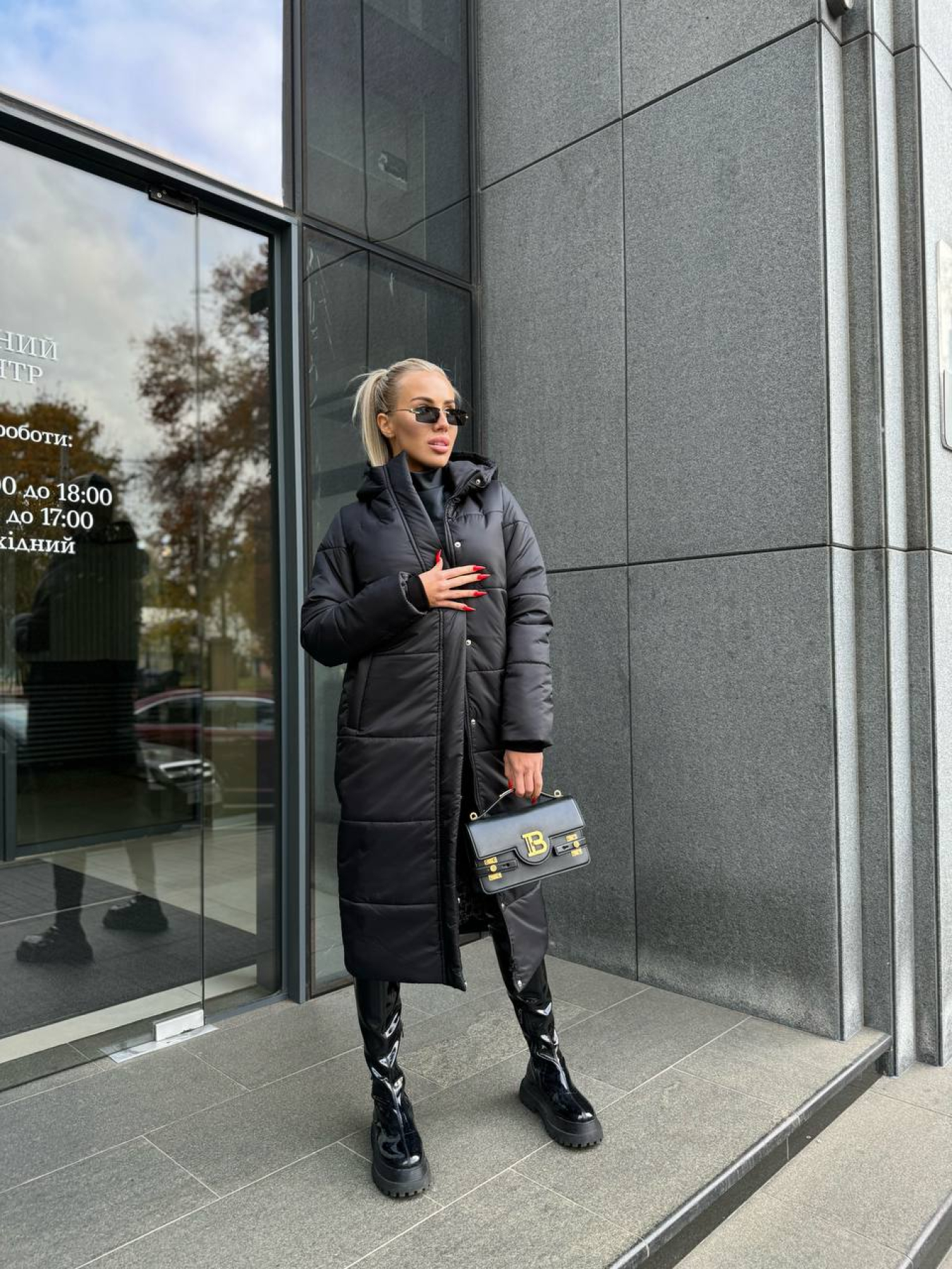 Куртки та дублянки Uaclothes модель like15636-chernj Фото