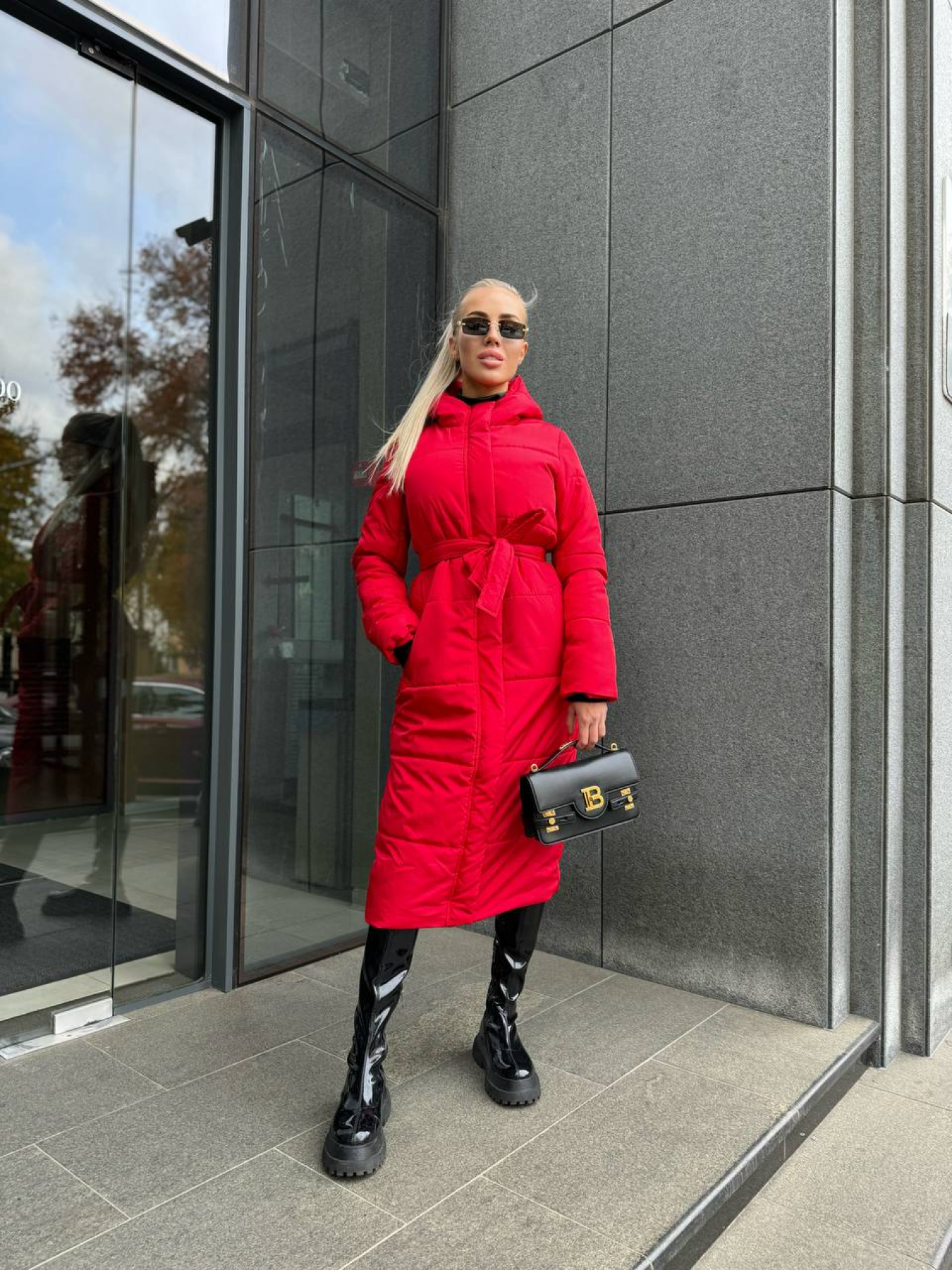 Куртки та дублянки Uaclothes модель like15636-krasnj Фото