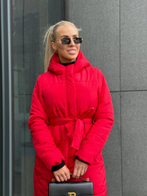 Куртки та дублянки Uaclothes модель like15636-krasnj Фото