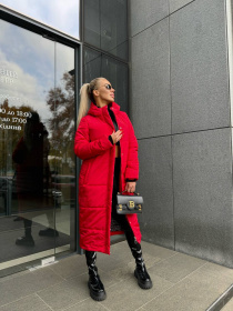 Куртки та дублянки Uaclothes модель like15636-krasnj Фото