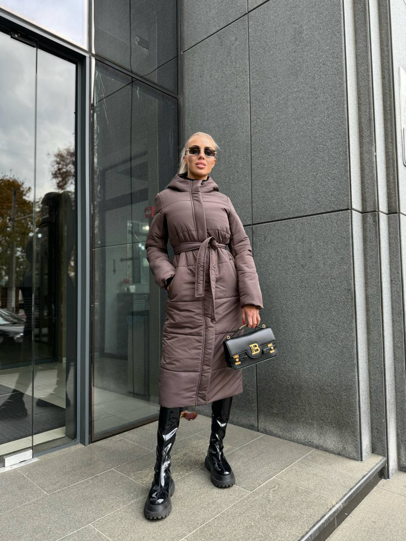 Куртки та дублянки Uaclothes модель like15636-korichnevj Фото