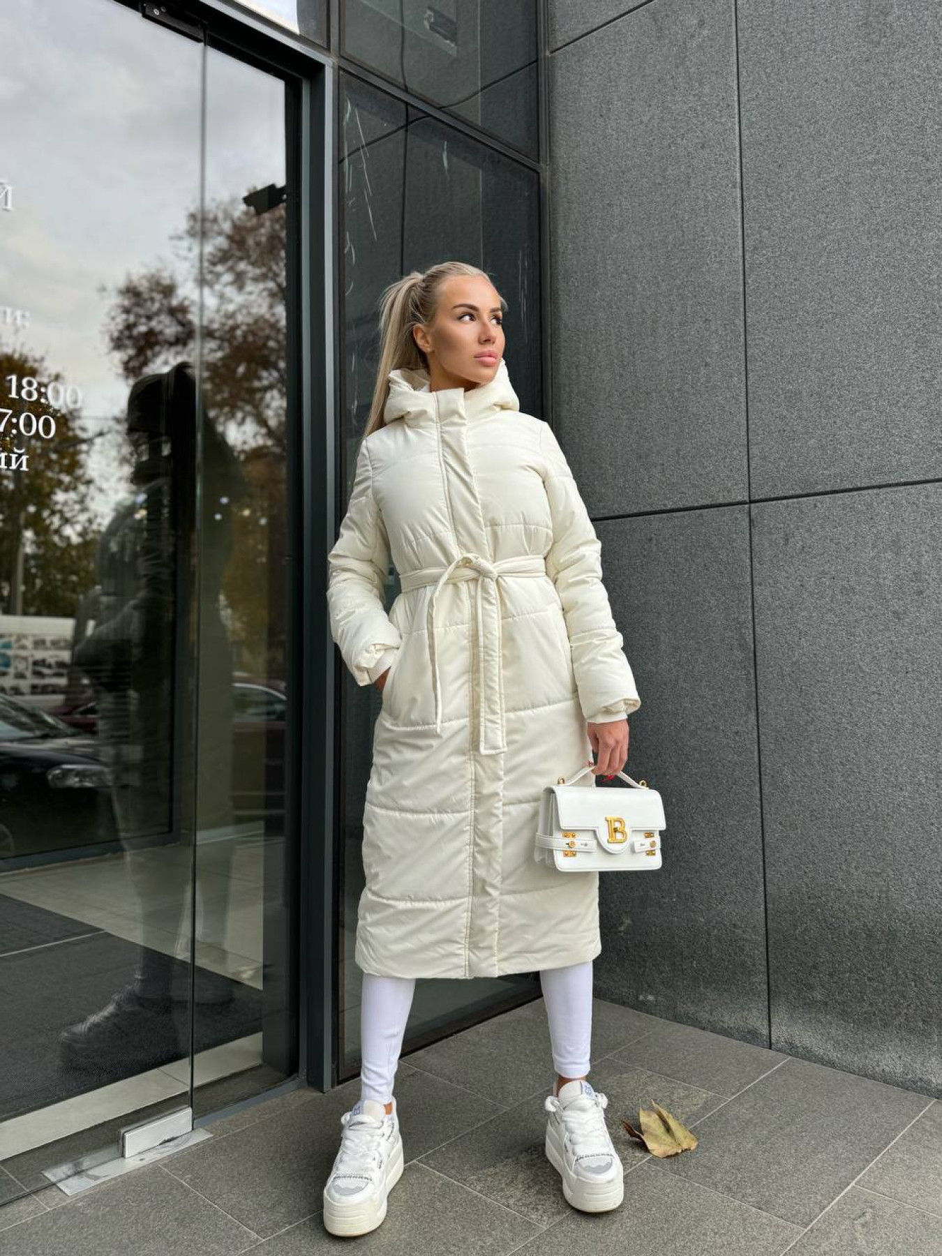 Куртки та дублянки Uaclothes модель like15636-molochnj Фото