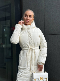 Куртки та дублянки Uaclothes модель like15636-molochnj Фото