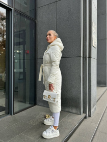 Куртки та дублянки Uaclothes модель like15636-molochnj Фото