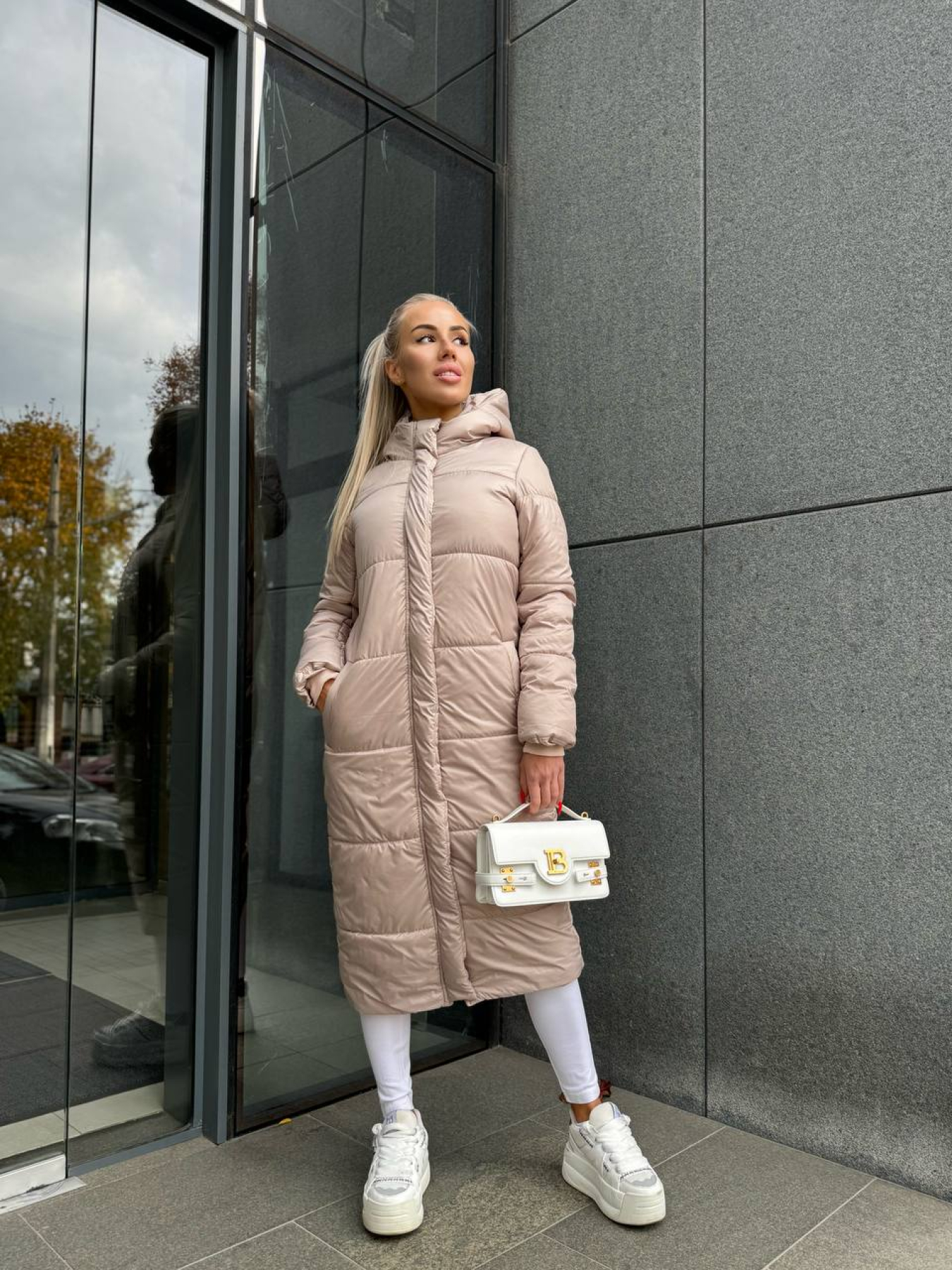 Куртки та дублянки Uaclothes модель like15636-bezhevj Фото