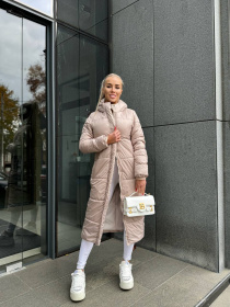 Куртки та дублянки Uaclothes модель like15636-bezhevj Фото