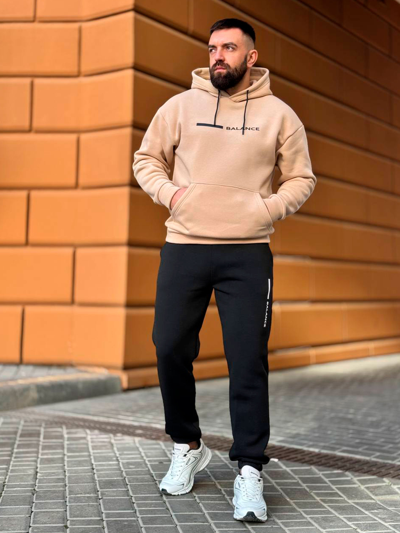 Костюмы Uaclothes модель like15487-bezhevj Фото