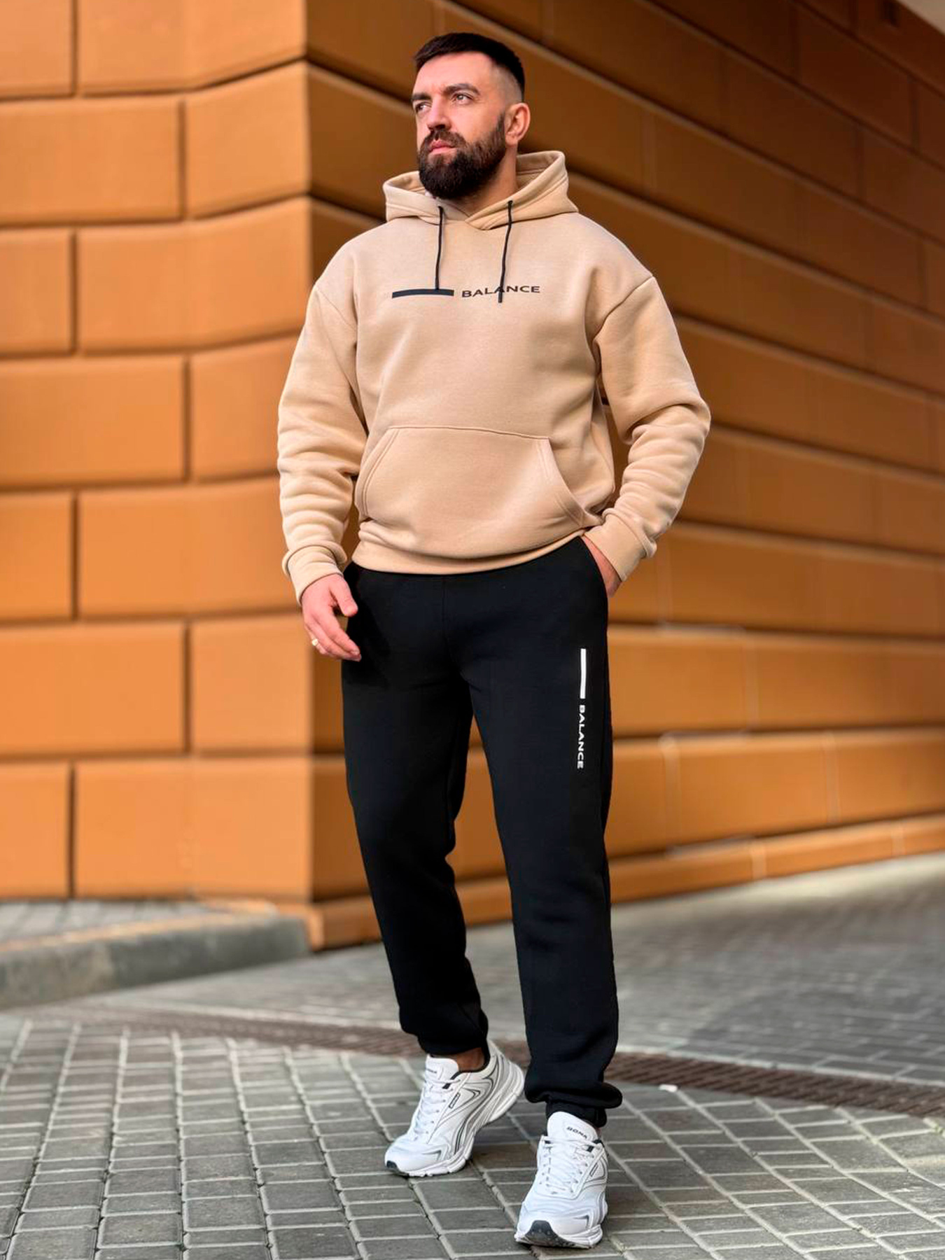 Костюмы Uaclothes модель like15487-bezhevj Фото