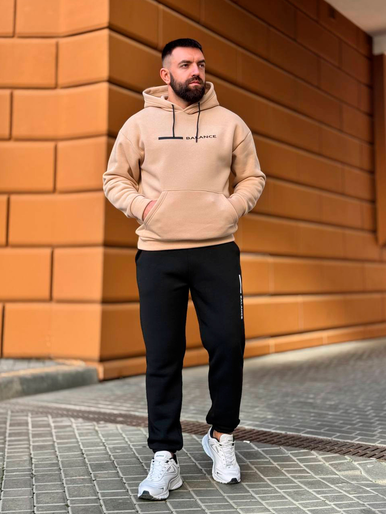 Костюмы Uaclothes модель like15487-bezhevj Фото