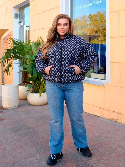 Куртки та дублянки Uaclothes модель like15300-chernj Фото