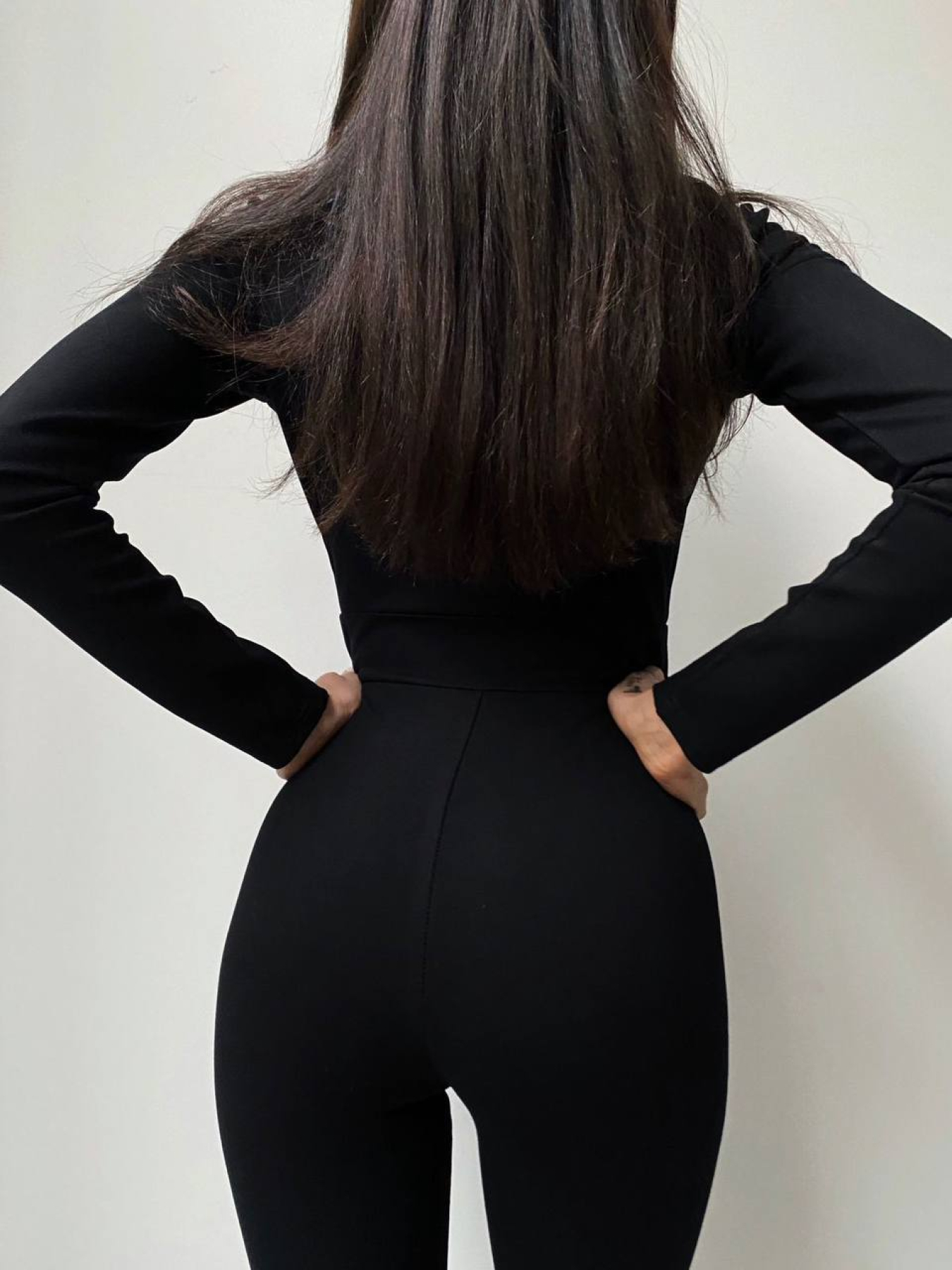 Жіночий комбінезон на блискавці із мікродайвінгу, Чорний Uaclothes (like15275) модель like15275-chernj Фото