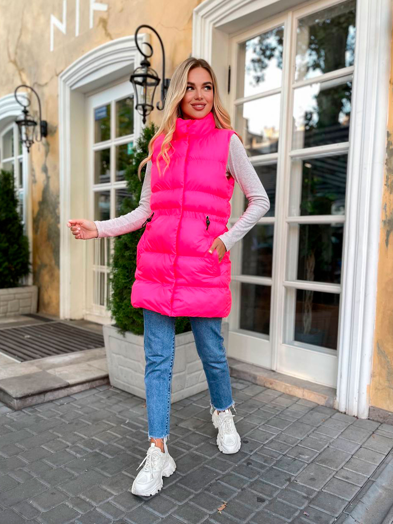 Утеплений жилет Uaclothes модель like15263-malinovj Фото