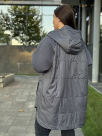 Куртки та дублянки Uaclothes модель like15147-grafitovj Фото