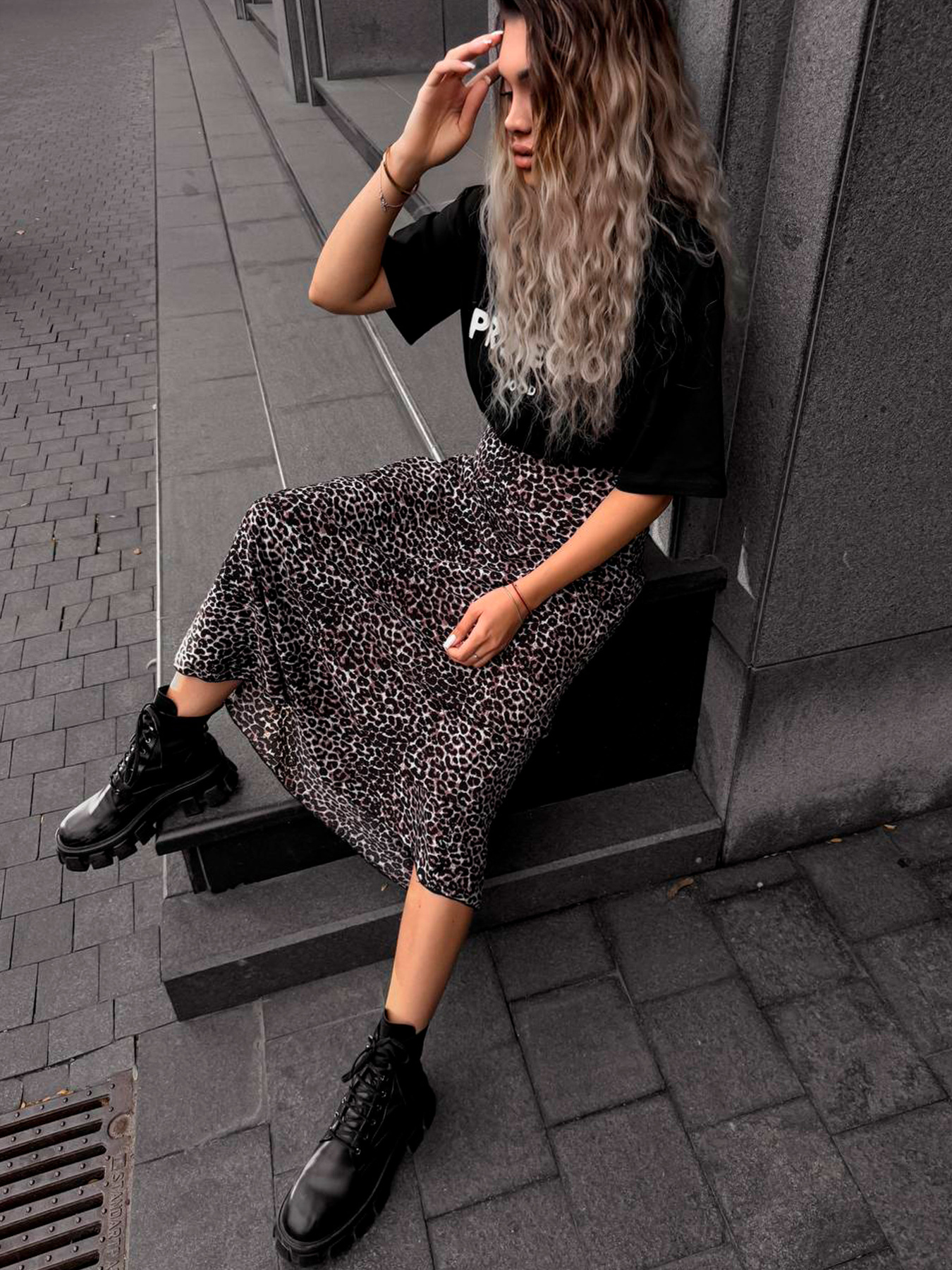 Юбки Uaclothes модель like15046-korichnevj Фото