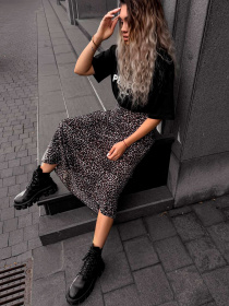 Юбки Uaclothes модель like15046-korichnevj Фото