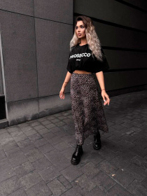 Спідниця максі Uaclothes модель like15046-korichnevj Фото
