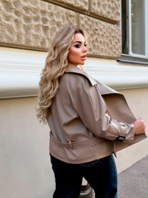 Куртки и дубленки Uaclothes модель like15052-bezhevj Фото